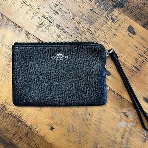 Small coach wristlet/ wallet